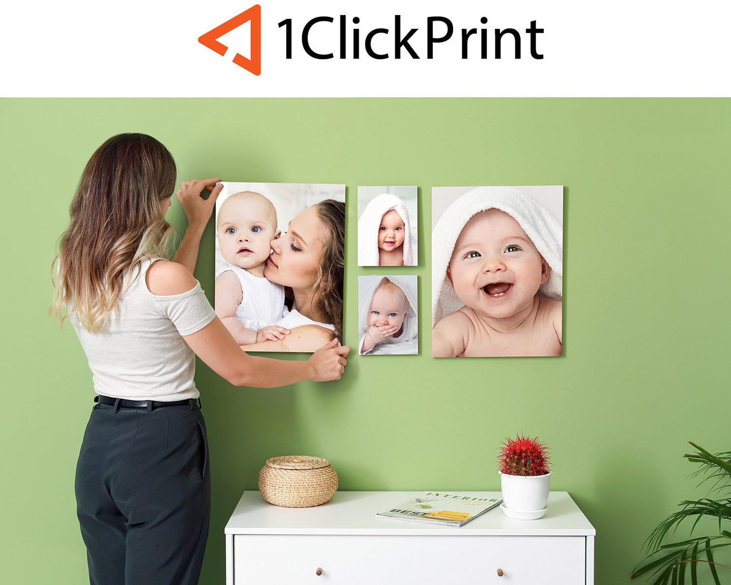 1ClickPrint Personalised Canvas