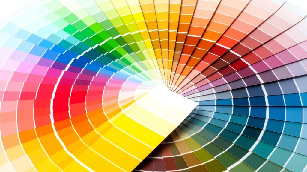 Colour swatches